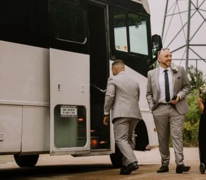 wedding party bus rentals